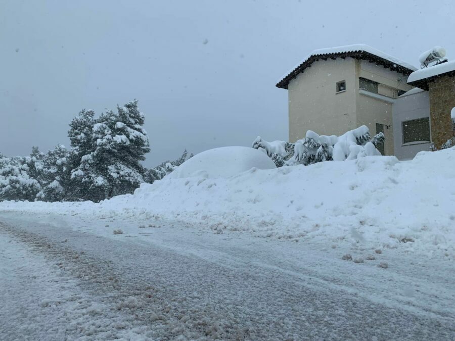 Ενεργοποίηση aegean effect snow- Η συνέχεια του χιονιά σε ανατολική Ελλάδα & Αττική αύριο Παρασκευή 11/03/2022