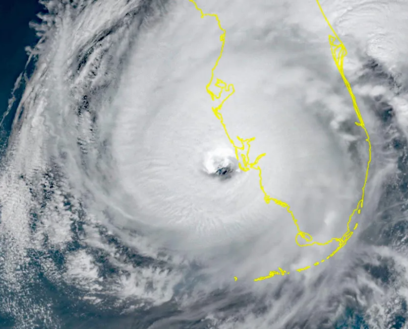 Το καταστροφικό πέρασμα του τυφώνα “Ίαν” και τα ρεκόρ.